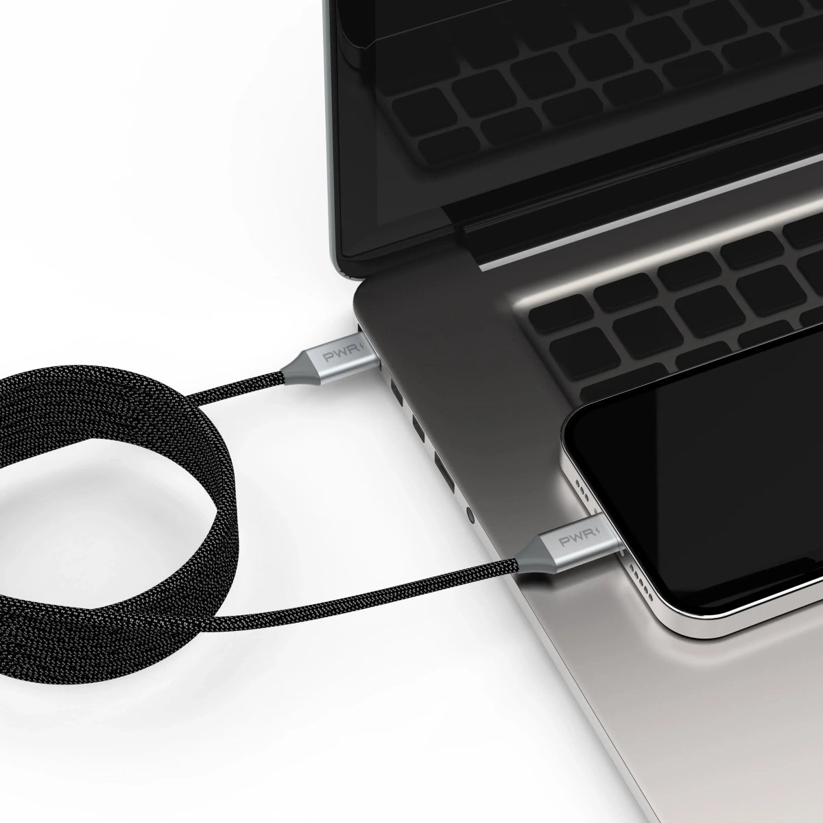 10ft Long Fast Charging Cable.