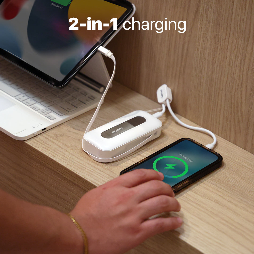 Loop - Retractable 2-in-1 Power Bank