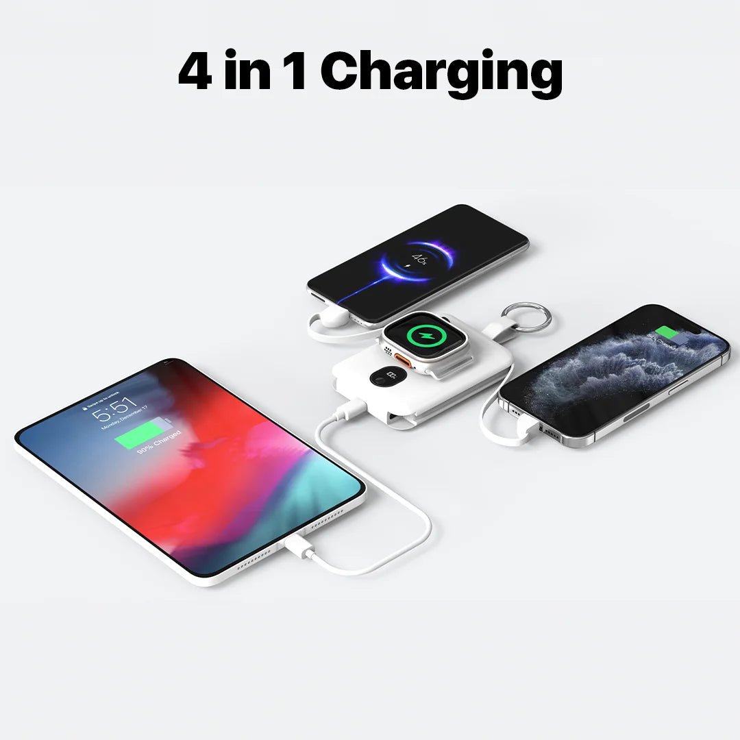 Versa 4-in-1 Power Bank + Flex 3 in 1 Charger
