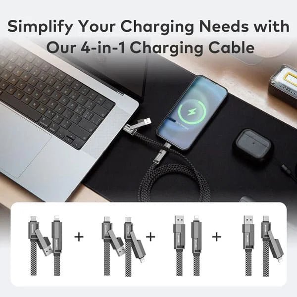 Power Cord 4-in-1 charging cable
