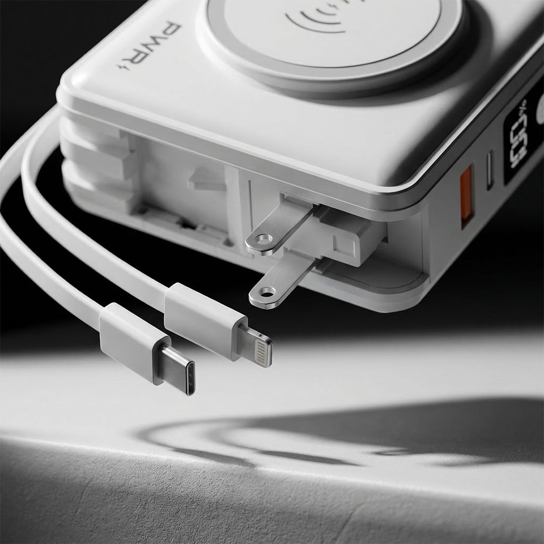 Travel Pro - 5 in 1 Power Bank