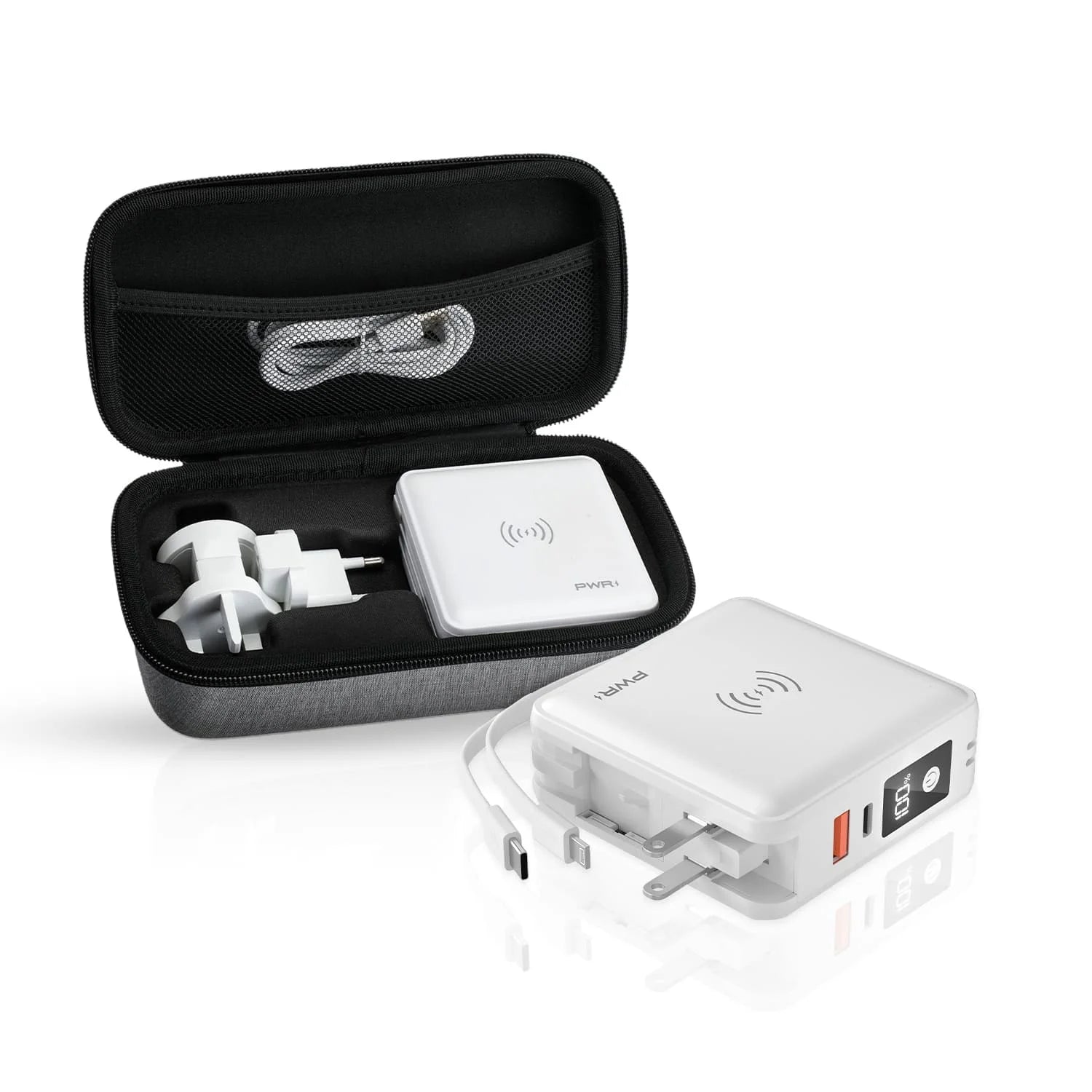 Travel Gift Bundle | 5 in 1 Power Bank + Case