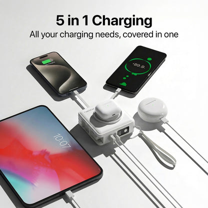 Travel Pro - 5 in 1 Power Bank
