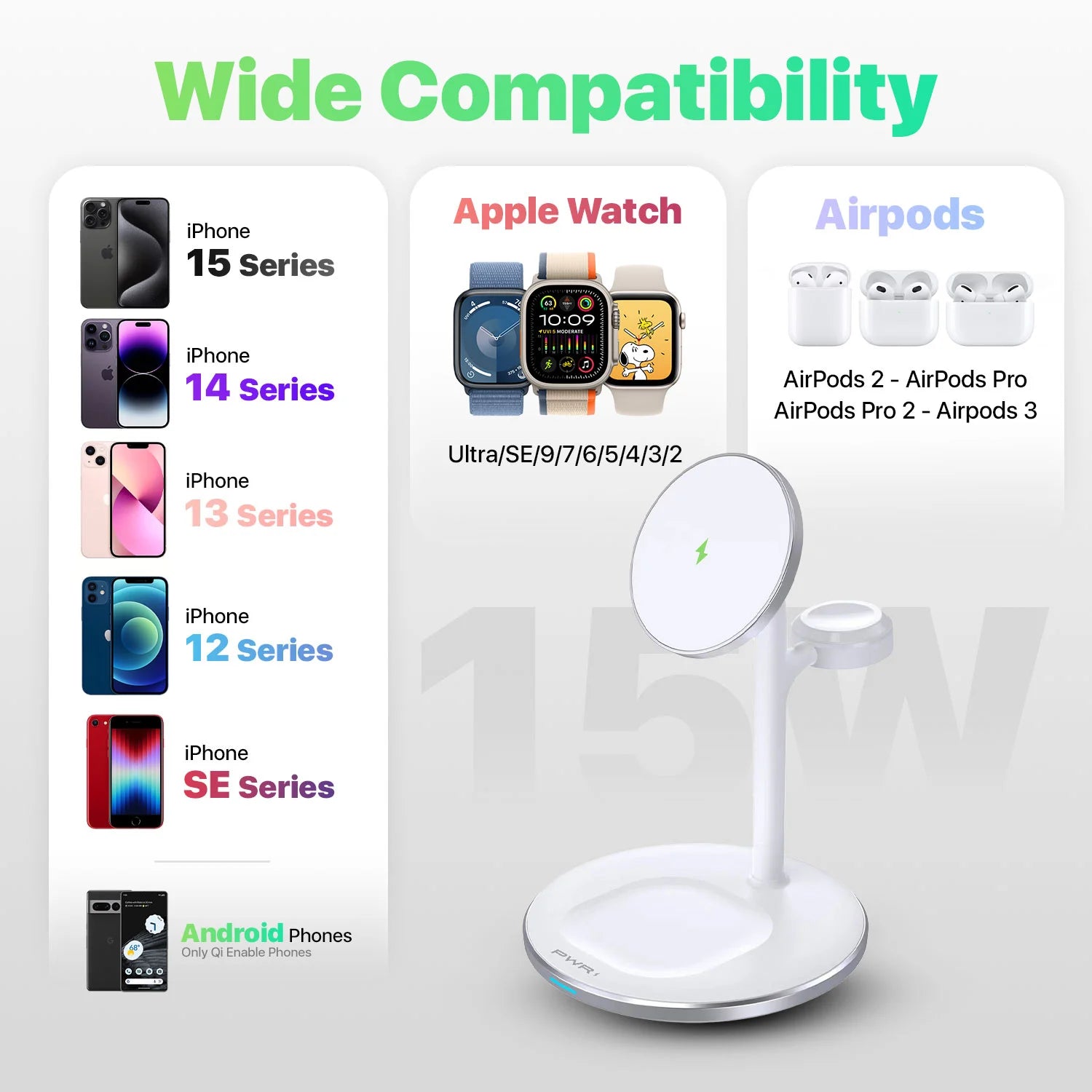 Stand - 3 in 1 Charging Station