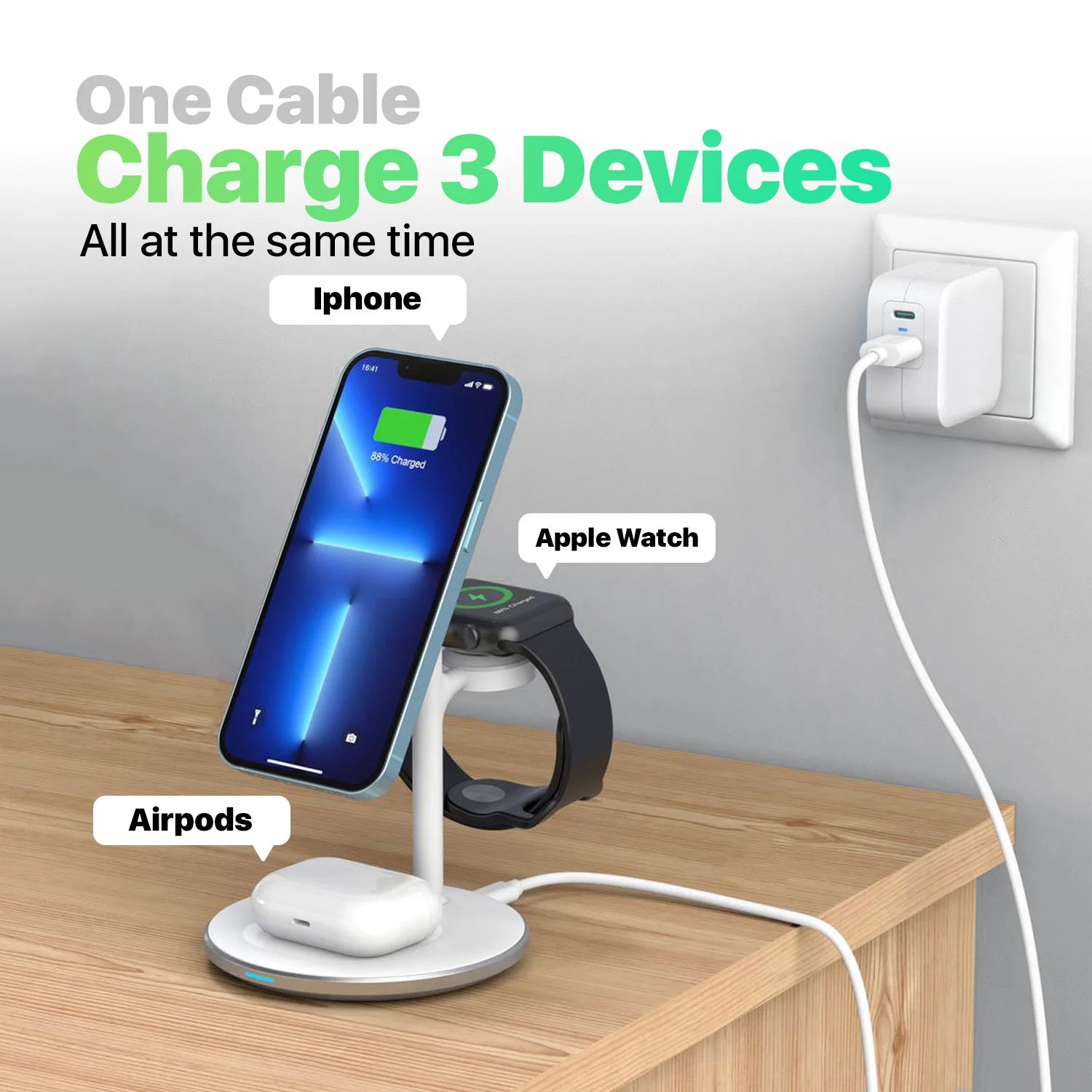 Stand - 3 in 1 Charging Station