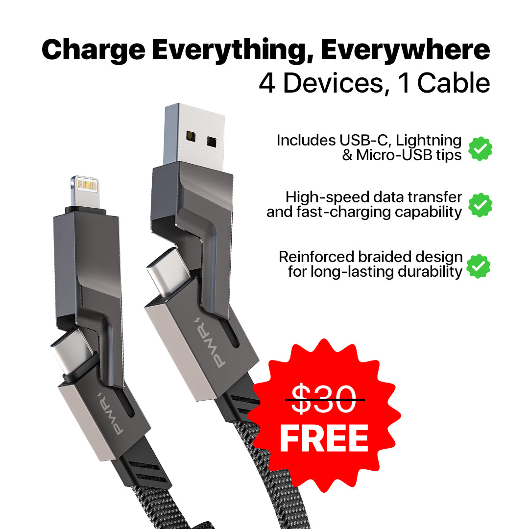 Travel Pro - 5 in 1 Power Bank - 55% OFF Spring Sale + 4 Free Gifts (Worth +$200)