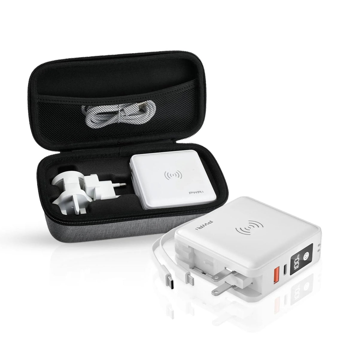 Travel Gift Bundle | 5 in 1 Power Bank + Case