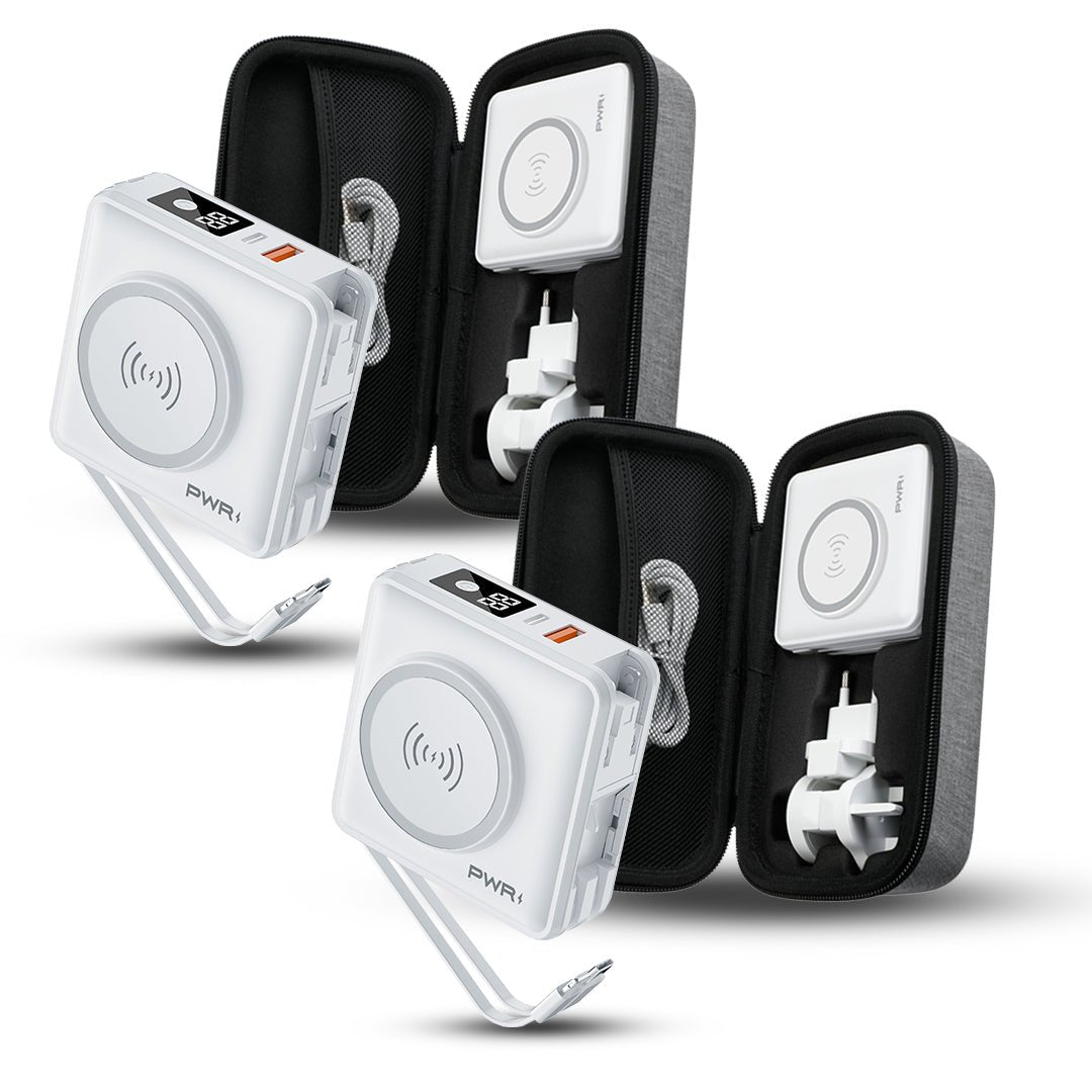 Travel Pro Bundle DUO | 5 in 1 Power Bank + Case (1+1 FREE)